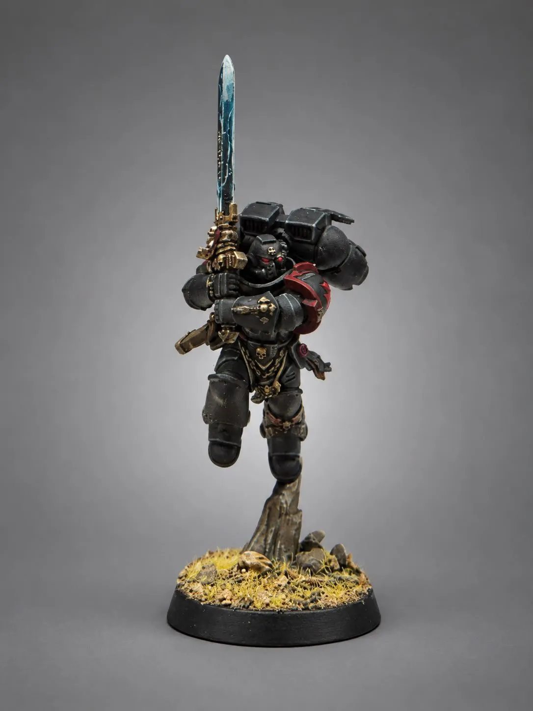 Death Company Marine met Jump Pack, geschilderd door Alex